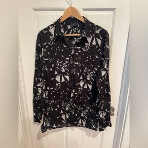ASOS Men’s (or Women’s) Chic Black and White Geometric Shirt M